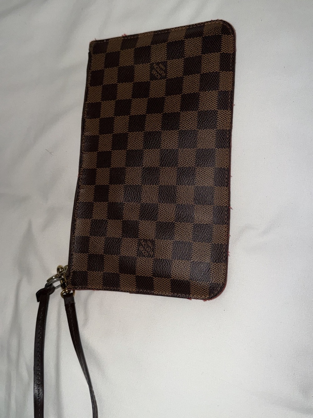 Louis Vuitton Damier Ebene Wristlet